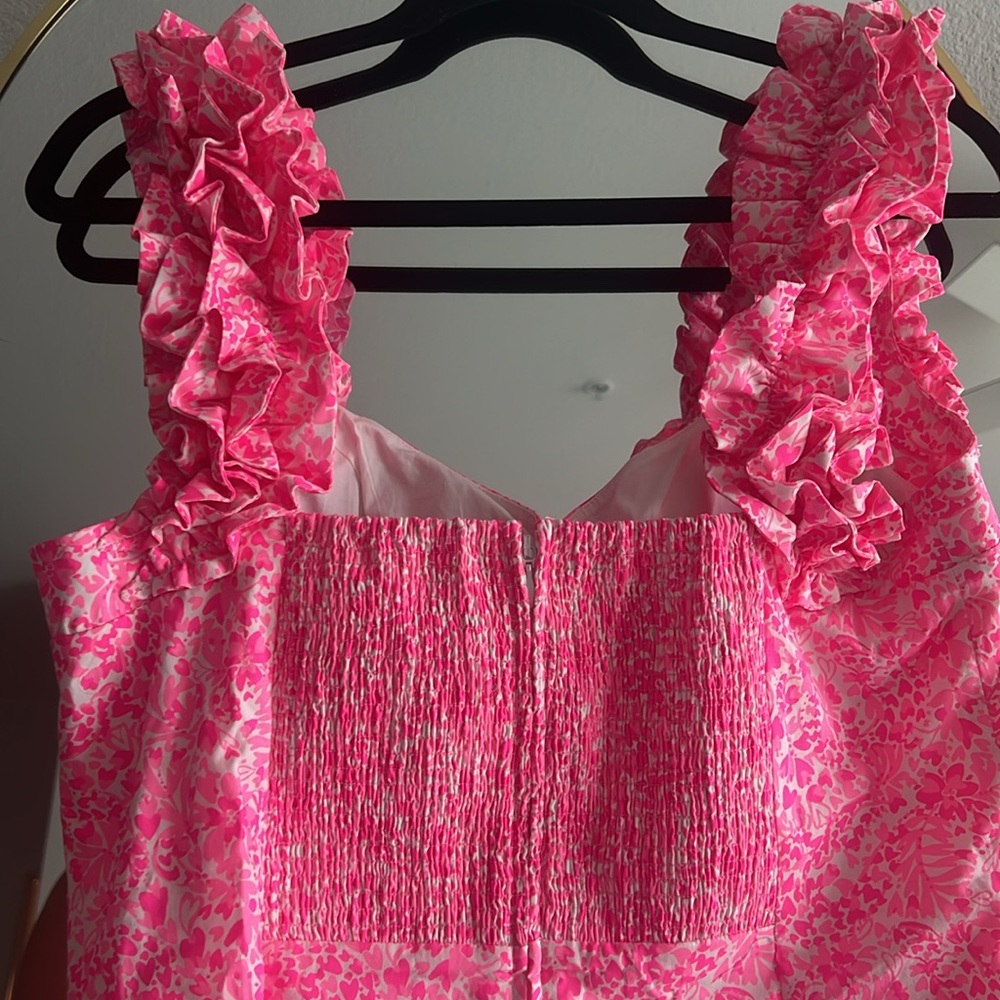 Lilly Pulitzer Regina Stretch Shift “invest a gator” print - Picture 4 of 4